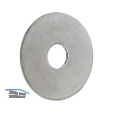 Karosseriescheibe M 6x25 verzinkt (Kotfl�gelscheibe)