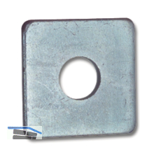 DIN436 M16 verzinkt Vierkantscheibe f�r Holzkonstruktionen