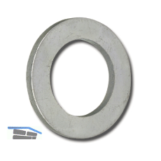 ISO7092 M 3 verzinkt Scheibe (DIN433)