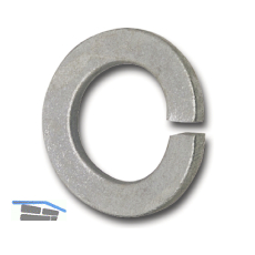 DIN128A M20 verzinkt Federring gew�lbt