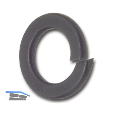 DIN127B M 8 blank Federring mit glatten Enden
