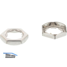 DIN7967 M12 Edelstahl A2 Sicherungsmutter (Palmutter)