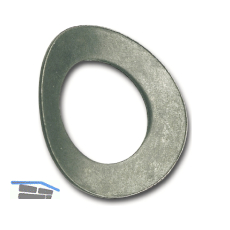 DIN137A M 3 verzinkt Federscheibe gew�lbt