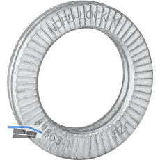 NORD-LOCK Keilsicherungsfederscheiben NLX 6 zinklamellenbeschichtet