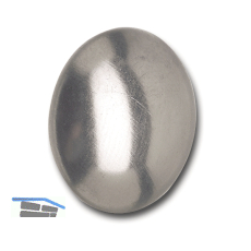 Achsenklemmring mit Kappe 10 mm Federstahl br�niert mit Edelstahlkappe