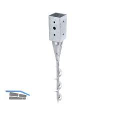 Einschraub-Bodenh�lse 71x71x595 fvz