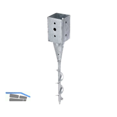 Einschraub-Bodenh�lse 91x91x595 fvz