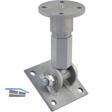 PITZL Pfostentr�ger PTP neigbar 10529.7098 ZiNiP beschichtet Stecksystem Z