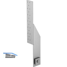 GH Zuglasche HT2 links M10 425x60/60x3,0mm