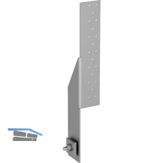 GH Zuglasche HT2 rechts M10 425x60/60x3,0mm