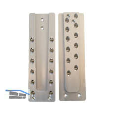 PITZL Schwerlast HVP 120x400x20 mm Aluminium eloxiert