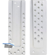 PITZL Schwerlast HVP 140x500x20 mm Aluminium eloxiert