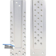 PITZL Schwerlast HVP 140x550x20 mm Aluminium eloxiert