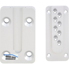 PITZL HVP Betonanschluss 90x140x18 Aluminium eloxiert