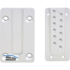 PITZL HVP Betonanschluss 110x180x18 Aluminium eloxiert