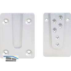 PITZL HVP Betonanschluss 150x200x25 Aluminium eloxiert