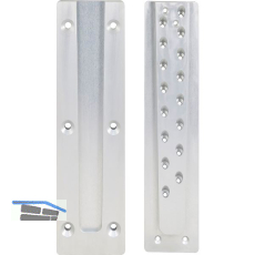 PITZL HVP Betonanschluss 150x500x25 Aluminium eloxiert