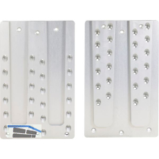 PITZL Doppel HVP 240x400x20 mm Aluminium eloxiert