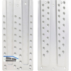 PITZL Doppel HVP 240x550x20 mm Aluminium eloxiert