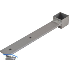 PITZL Haltelasche 31111.0000 f�r Vierkantrohr - Stahl ZiNiP beschichtet.