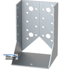 GH Balkenschuh Kombi 04 innenliegend 100x140 - Stahl feuerverzinkt