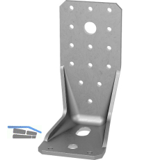 GH Winkelverbinder Langloch KR / 135x88x65x3,0mm - Stahl fvz Greenline