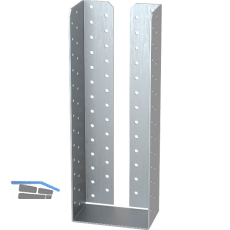 GH Balkenschuhe innen 05/2 140x200 - Stahl feuerverzinkt