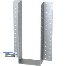 GH Balkenschuh 05/2 aussenliegend 160x320 - Stahl feuerverzinkt