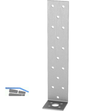 GH Zuganker HSB 200x40x40x2,0 - Stahl feuerverzinkt