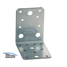 SIMPSON Winkelverbinder AB 88x88x65mm ohne Rippe feuerverzinkt