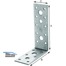SIMPSON Winkelverbinder AG 40412 / 120x92x40mm feuerverzinkt