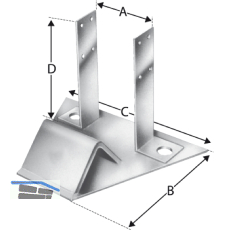 SIMPSON Sparrenhalter SHB 100G-B feuerverzinkt mit Bewertung