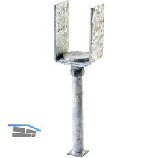 SIMPSON St�tzenfuss PVD 120G-B h�henverstellbar feuerverzinkt mit Bewertung