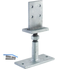 SIMPSON St�tzenfuss PVIBG-B h�henverstellbar feuerverzinkt mit Bewertung