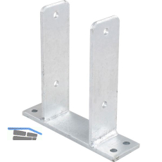 PITZL Pfostenanker f�r Zaunpfosten LW: 101 / Typ 11044.0101 feuerverzinkt