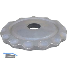 PITZL Zierverbinder rund 11125.0000 ZiNiP beschichtet