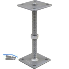 PITZL Pfostentr�ger Typ 11009.0200 ZiNiP beschichtet mit Gewindestange