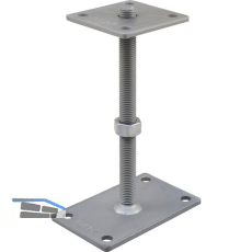 PITZL Pfostentr�ger Typ 11009.1200 ZiNiP beschichtet mit Gewindestange