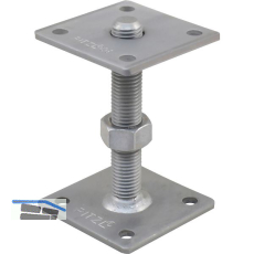 PITZL Pfostentr�ger Typ 11013.0100 ZiNiP beschichtet mit Gewindestange