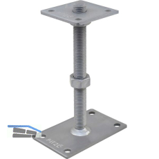 PITZL Pfostentr�ger Typ 11013.1200 ZiNiP beschichtet mit Gewindestange