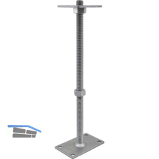 PITZL Pfostentr�ger Typ 11013.1500 ZiNiP beschichtet mit Gewindestange