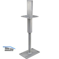 PITZL Pfostentr�ger Typ 10922.1400 ZiNiP beschichtet rechts/links