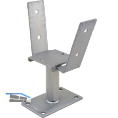 PITZL Pfostentr�ger Typ 10923.1000 ZiNiP beschichtet rechts/links