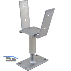 PITZL Pfostentr�ger Typ 10923.1100 ZiNiP beschichtet rechts/links