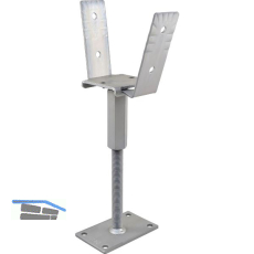 PITZL Pfostentr�ger Typ 10923.1400 ZiNiP beschichtet rechts/links