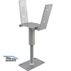 PITZL Pfostentr�ger Typ 10924.1330 ZiNiP beschichtet rechts/links