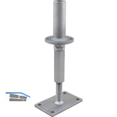 PITZL Pfostentr�ger Typ 10930.1200ZiNiP beschichtet rechts/links