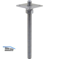 PITZL Pfostentr�ger Typ 11013.3301 ZiNiP beschichtet zum Einbetonieren