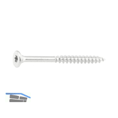 SPEED Spanplattenschraube Senkkopf 4.0x 55 Teilgewinde Torx 20 EFP-beschichtet