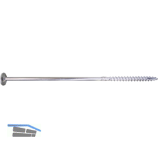 SPEED Holzbauschraube Tellerkopf 10.0x380 TG TX40 verzinkt-blau mit Bewertung